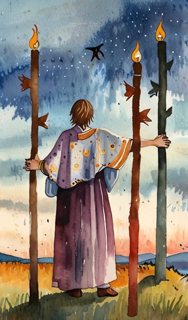 3 of Wands